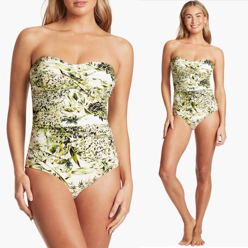 NWOT Sea Level Twist Front One-Piece Swimsuit Size 4 $145